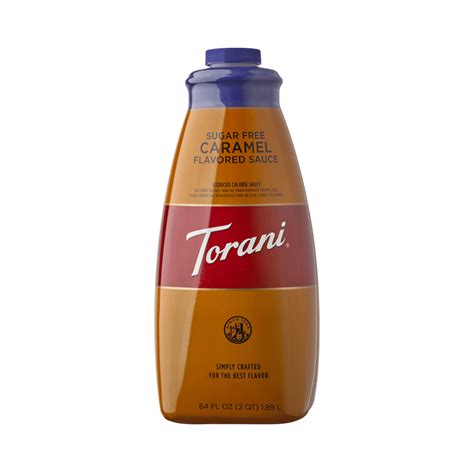 Torani Sugar Free Sauces Three Flavors 64 Oz