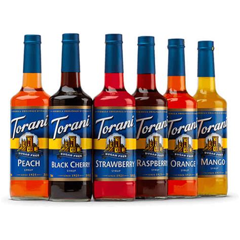 Torani Sugar Free Syrups Lakeshore Merchandisers Wholesale Torani Sugar Free Syrups Lakeshore Merchandisers Wholesale