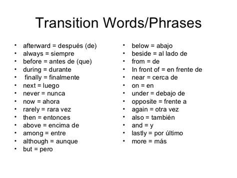 Mastering Transition Words in Spanish: Boost Your Fluency Now!