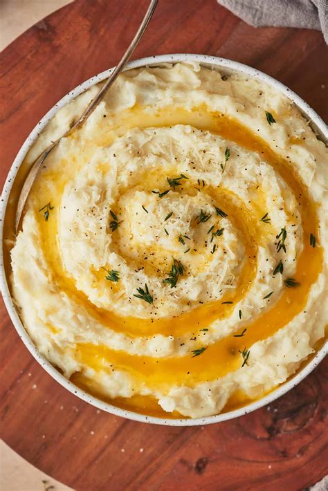 Truffle Mashed Potatoes A Full Living