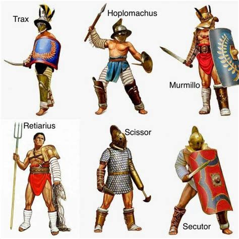 Types Of Gladiator Birdyslade
