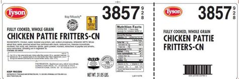Tyson Cn Labels
