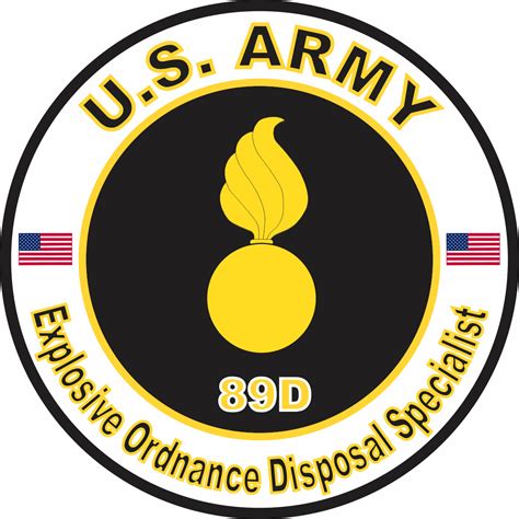 U S Army Mos 89D Explosive Ordnance Disposal Specialist