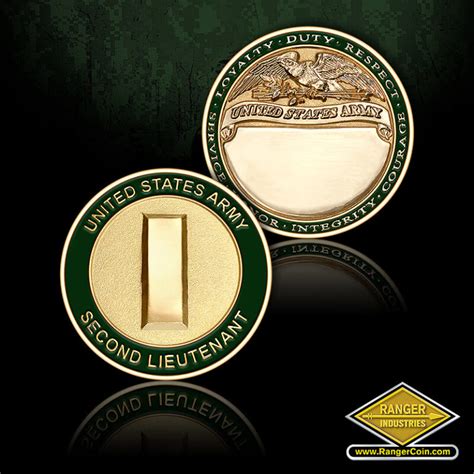 U S Army Second Lieutenant Coin Ranger Coin Store