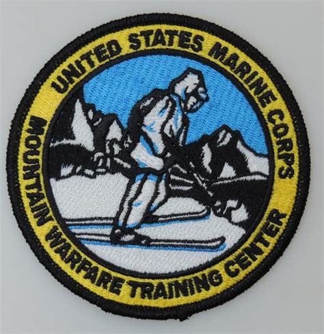 U S Marine Corps Patch Mountain Warfare Training Center Ebay