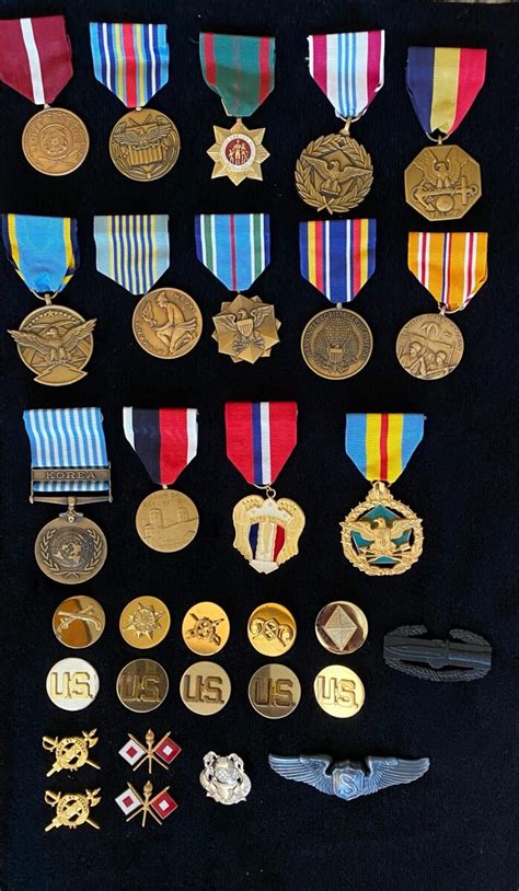 U S Military Medal Collection 1 Rare
