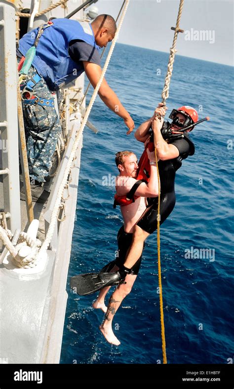 U S Navy Boatswains Mate 2Nd Class Steven Wagner Hi Res Stock