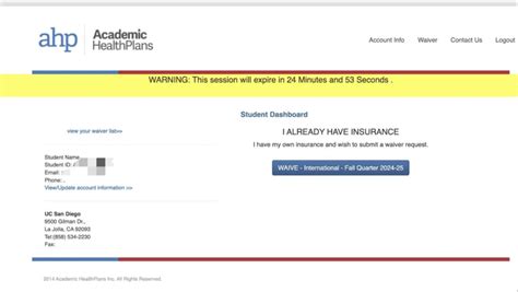 Ucsd Health Fee Waiver/Raft