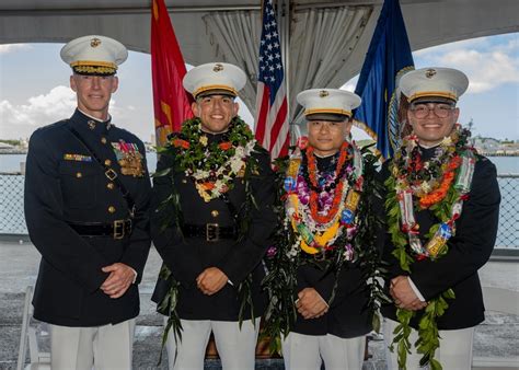 Uh M Noa Nrotc Commissions 1St Marine Corps Officers University Of
