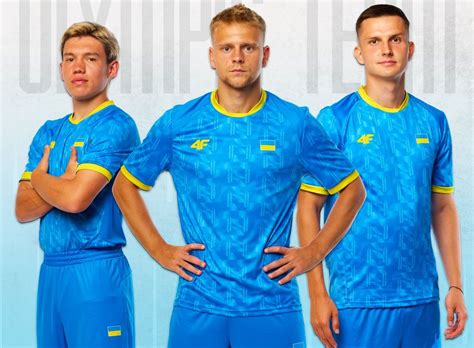 Ukraine Olympics 2024 Ausw Rts Trikot