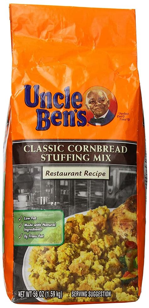 Uncle Ben Amp 39 S Classic Cornbread Stuffing Mix Restaurant Recipe 56 Oz
