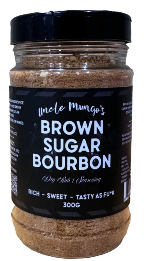 Uncle Mungos Brown Sugar Bourbon Rub 300G