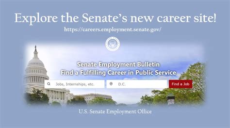 United States Senate Employment Bulletin: Latest Opportunities Inside!