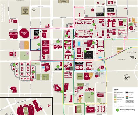 University Of South Carolina Campus Map