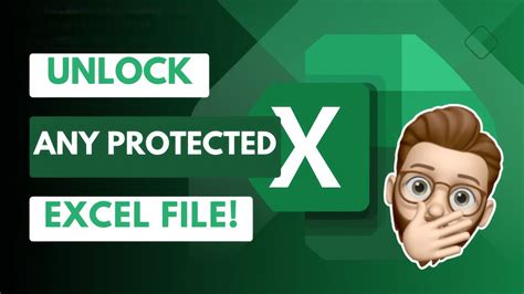 Unlock Any Password Protected Excel File No Software Needed Youtube
