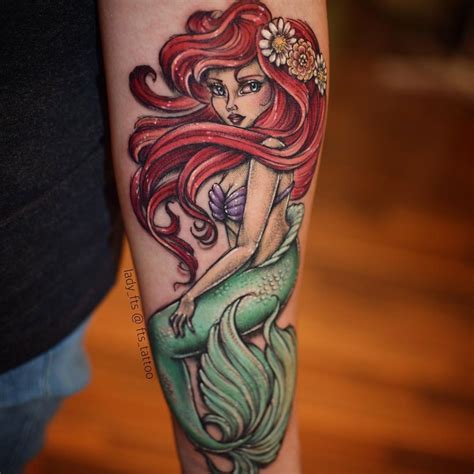 Updated 50 Magical Little Mermaid Tattoos February 2020