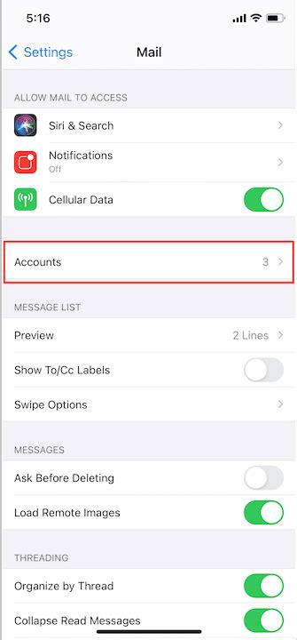 Updating Email Passwords In Your Ios14 Device Updating Email Passwords In Your Ios14 Device