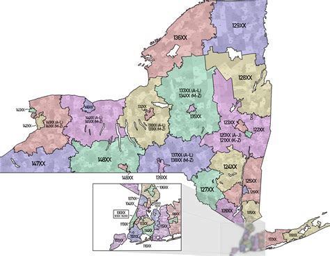 Upstate Ny Zip Code Map