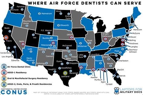 Us Air Force Bases Map Artofit