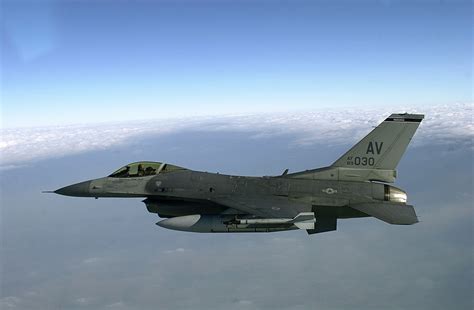 Us Air Force F 16 Fighting Falcon Fighter Jet From The 52Nd Fighter