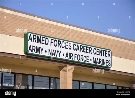 Us Armed Forces Career Center Recruitment Office Texas Usa Stock Us Armed Forces Career Center Recruitment Office Texas Usa Stock