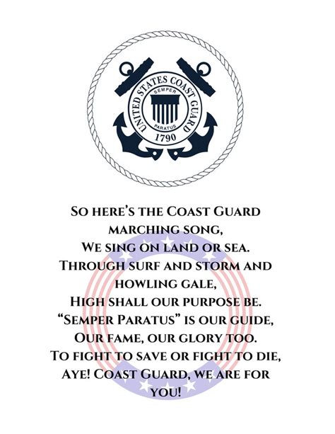 Us Coast Guard Marching Song