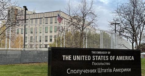 Us Embassy In Kyiv Closes Amid Warning Of Major Air Attack