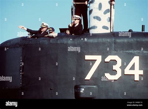 Uss Tennessee Ssbn 734 Is Pierside At Naval Submarine Base Kings Bay Picryl Public Domain Media Search Engine Public Domain Search