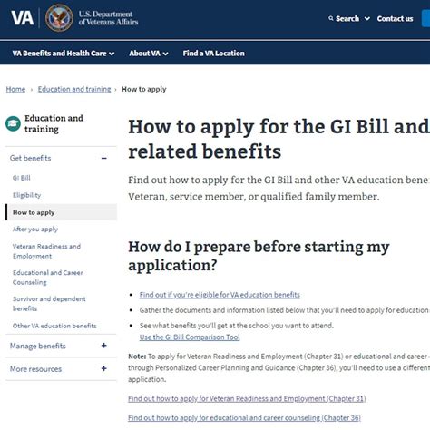 Va Benefits Gi Bill Apply