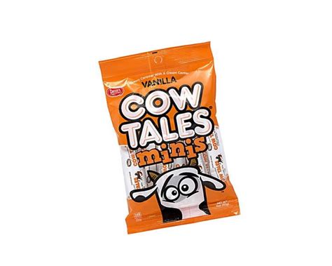 Vanilla Cow Tales Mini 4 Oz Bags 12 Case Candy Favorites Vanilla Cow Tales Mini 4 Oz Bags 12 Case Candy Favorites
