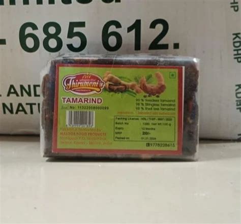 Variety Pkm 1 Thirumenis Seedless Tamarind Packaging Size 100 Gm