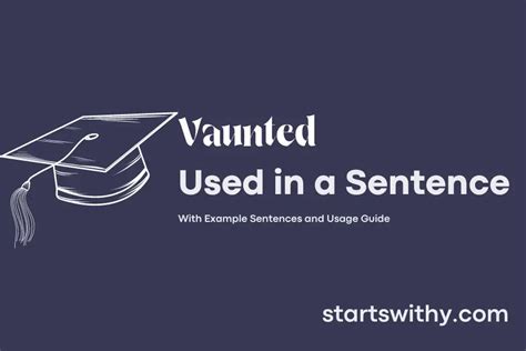 Vaunted In A Sentence Examples 21 Ways To Use Vaunted Vaunted In A Sentence Examples 21 Ways To Use Vaunted