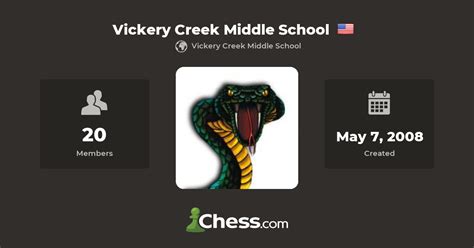 Vickery Creek Middle School Chess Club Chess Com