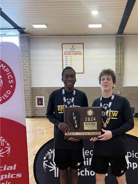 Victor J Andrew High School T Bolt Seniors Scott Oftedahl And Victor J Andrew High School T Bolt Seniors Scott Oftedahl And