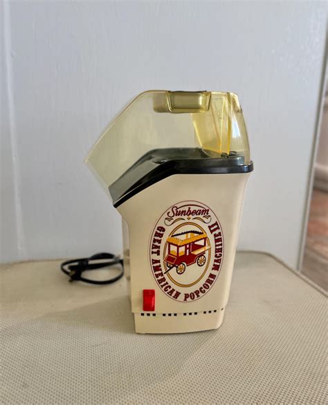 Vintage Sunbeam Great American Popcorn Machine Etsy
