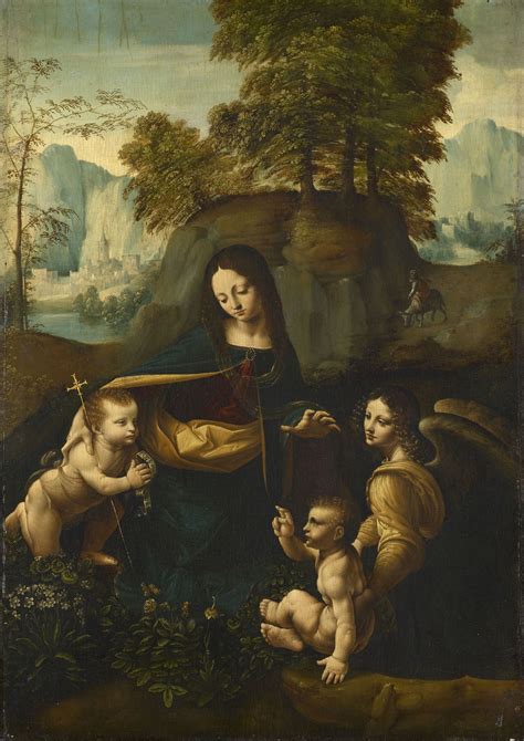 Virgin Of The Rocks By Leonardo Da Vinci Leonardo Made Two Version Of Virgin Of The Rocks By Leonardo Da Vinci Leonardo Made Two Version Of