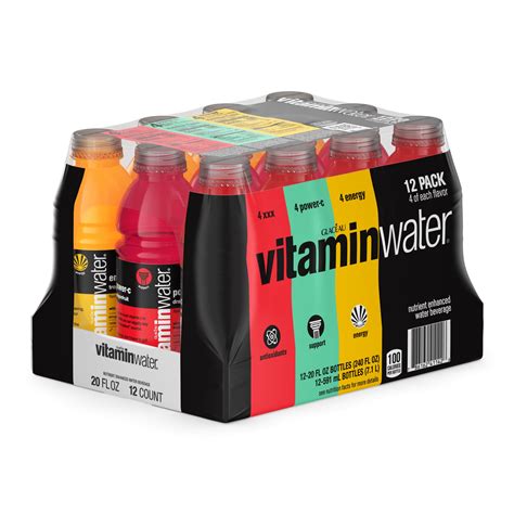 Vitamin Water Variety Pack 20 Oz Water Bottles Vitaminwater Energy Vitamin Water Variety Pack 20 Oz Water Bottles Vitaminwater Energy
