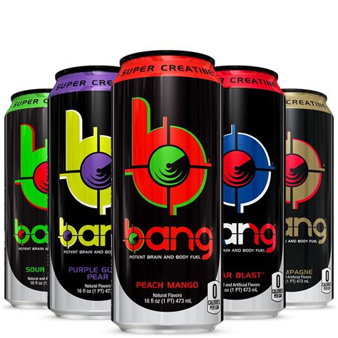 Vpx Bang Energy Drink Creatine Bcaa Amino Acids Case Iceland Ubuy