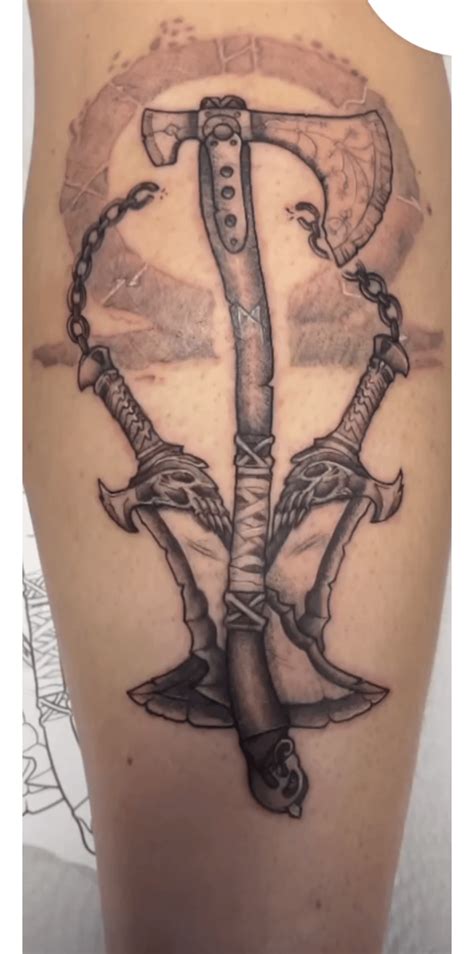 War Axe Tattoos