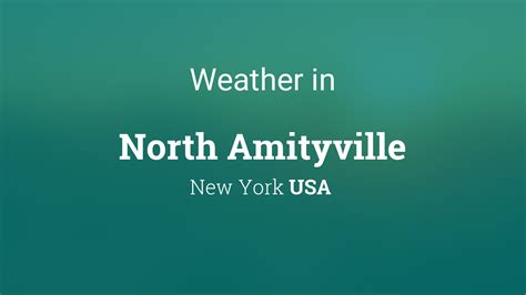 Weather Amityville New York