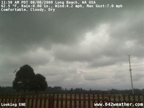 Weather Cam Image Live From Long Beach Wa Usa Long Beach Weather