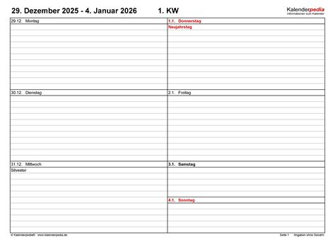 Weekendkalender Weekendkalender