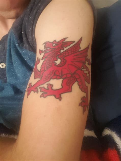 Welsh Heritage Tattoos Meaning Behind The Art Dragons In Tattoos