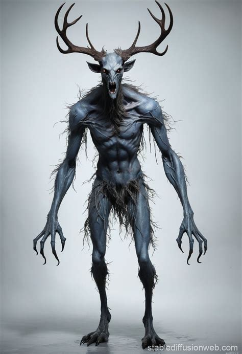 Wendigo Mythology Stable Diffusion Online