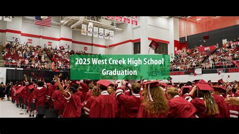 West Creek High School Graduation 2021 9 00 Am Youtube