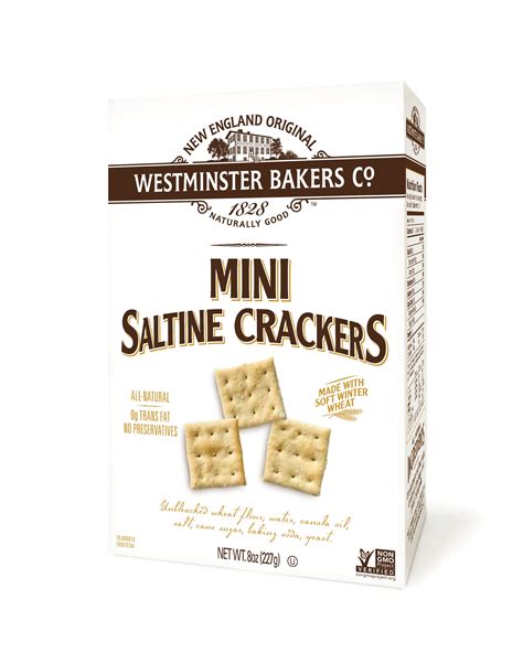 Westminster Bakers Co Crackers Saltine Mini 8 Oz Delivery Or