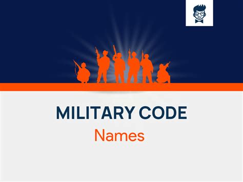 What Are Military Code Names At Edward Poch Blog