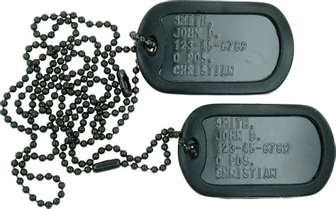 What Does A Navy Seal Dog Tag Say
