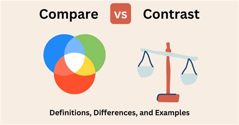 Comparing vs. Contrasting: Unveil Insights
