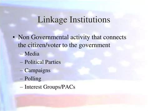 What Is An Example Of A Linkage Institution At Amy Kates Blog